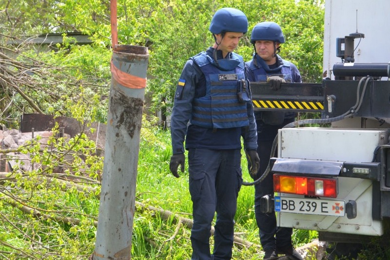 На Чернігівщині вже вилучено 26577 вибухонебезпечних предментів — інформація від ГУ ДСНС в області станом на ранок 6 червня