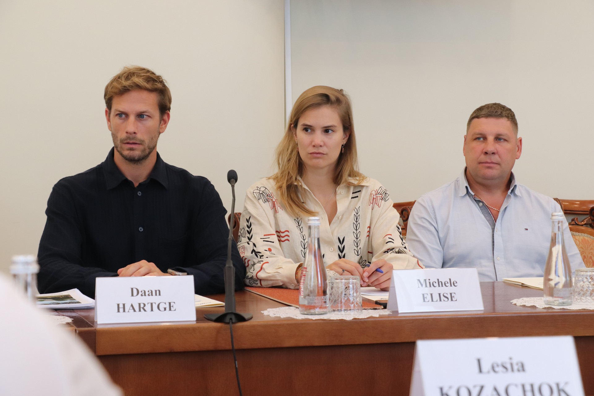 присутні на презентації нідерландського проєкту зі створення біоосель
