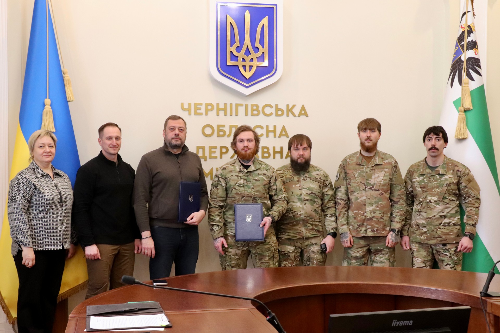 Чернігівська ОВА і «Ветеранський корпус» співпрацюватимуть у напрямі політики героїв