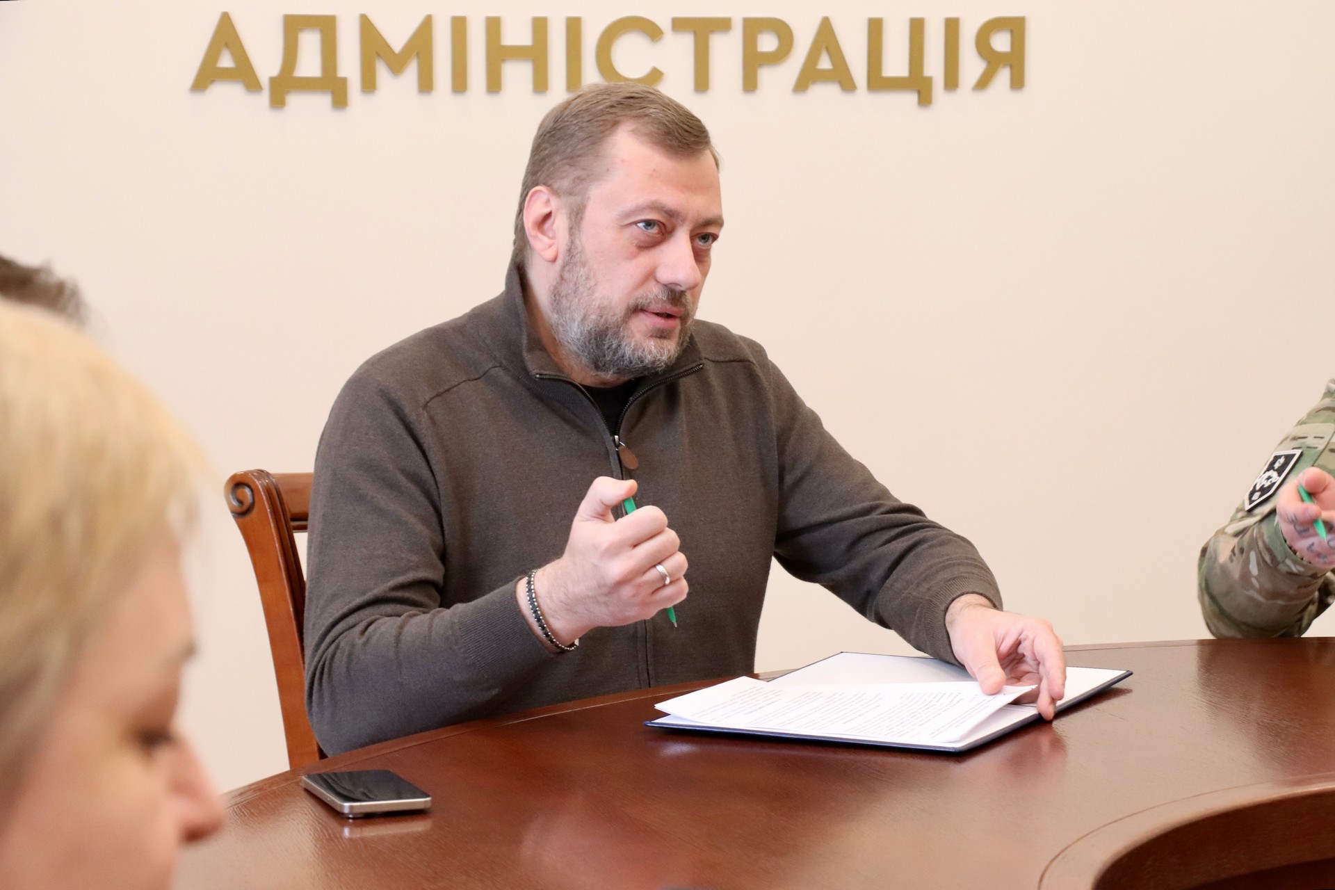 начальник ОВА В’ячеслав Чаус