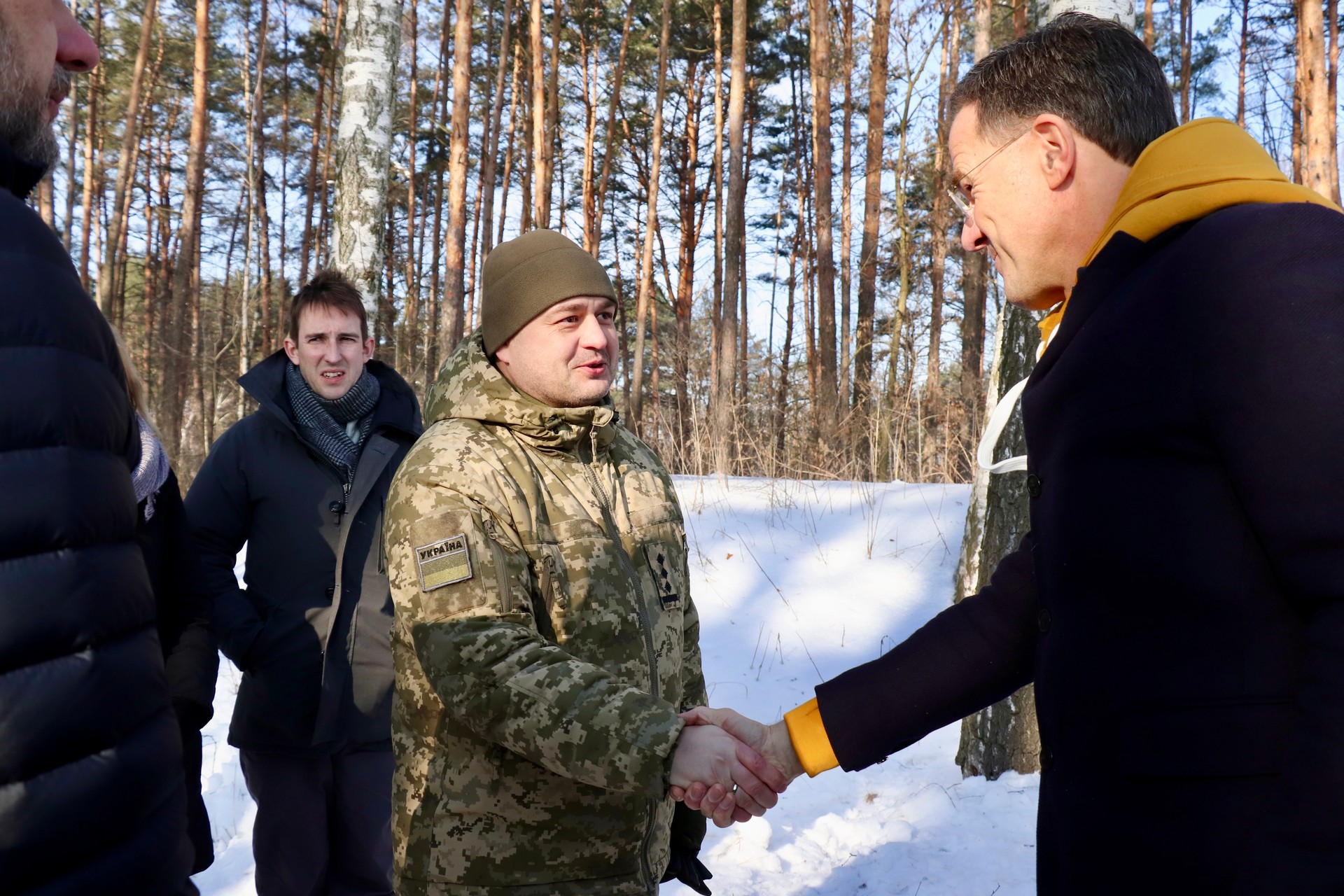 Із візитом у чернігівських прикордонників – Марк Рютте